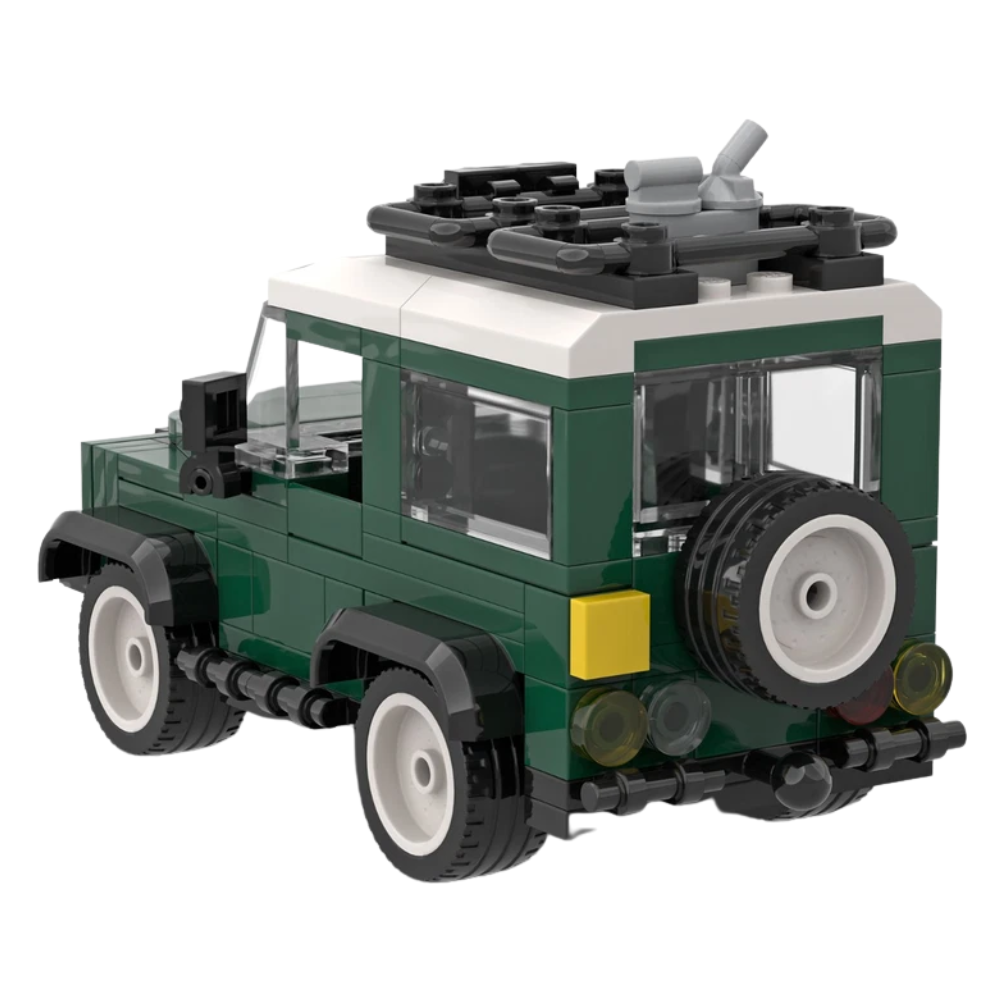 LEGO Land Rover 4x4 Vehicle Custom Kit 168 Pieces Dark Green