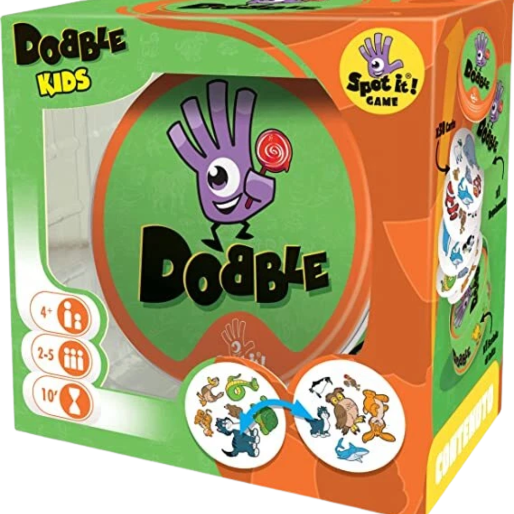 Dobble Kids Card Game 2-8 Players Fast Matching Speed Observation Reflex Toy