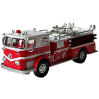 1971 Seagrave K-Type Pumper USA Fire Brigade Truck 1:64 Amercom Diecast Model