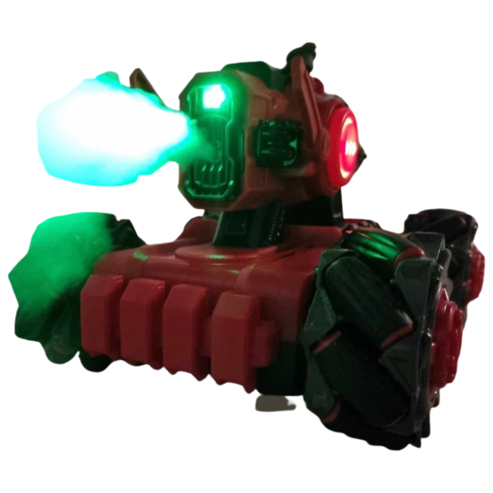 Remote Control Battle Tank Set Rc Infrared Fighting Smoking 2 Pack Kids Gift Toy Uk