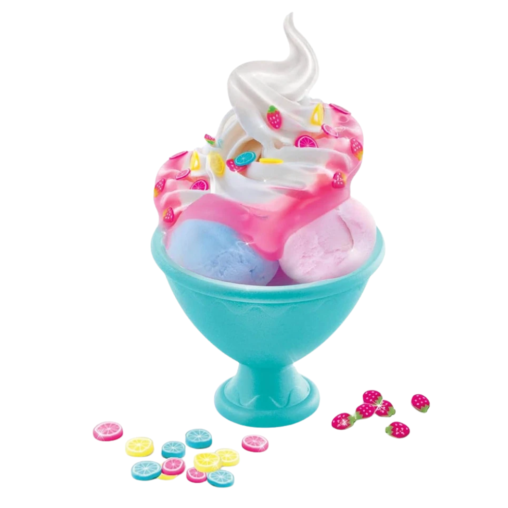So Slime DIY Fluffy Ice Cream Factory Create Slime Ice Cream Kit for Kids