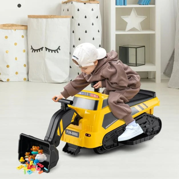 Kids 3-in-1 Electric Ride-On Tractor with Adjustable Arms