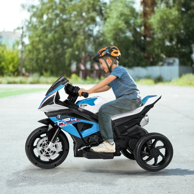 Kids 12V Ride-On Motorcycle with Headlight & Music