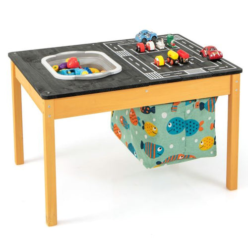 3-in-1 Children’s Sand & Water Activity Table with Storage Bin