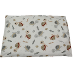 Baby Pillowcase 40x60cm 100% Cotton Zipped Pillow Cover Jungle Floral Print
