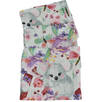 3 Pack Xl Large Printed Muslin Squares for Babies, Reusable 100% Cotton Nappy Cloths