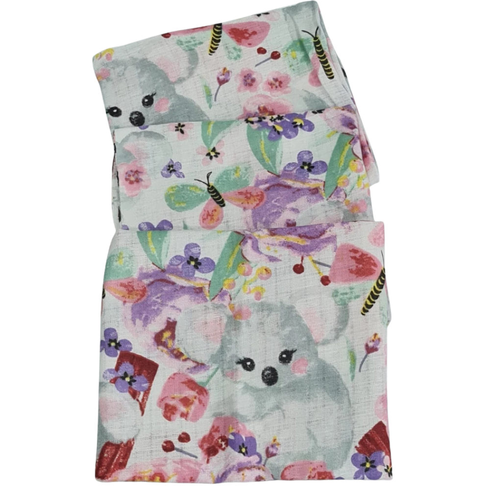 3 Pack Xl Large Printed Muslin Squares for Babies, Reusable 100% Cotton Nappy Cloths
