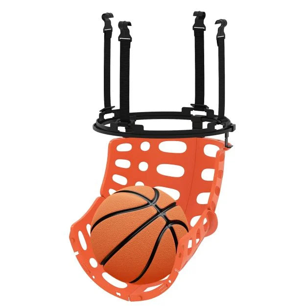 Basketball Rebounder 360° Rotation with 4 Easy-Install Hooks