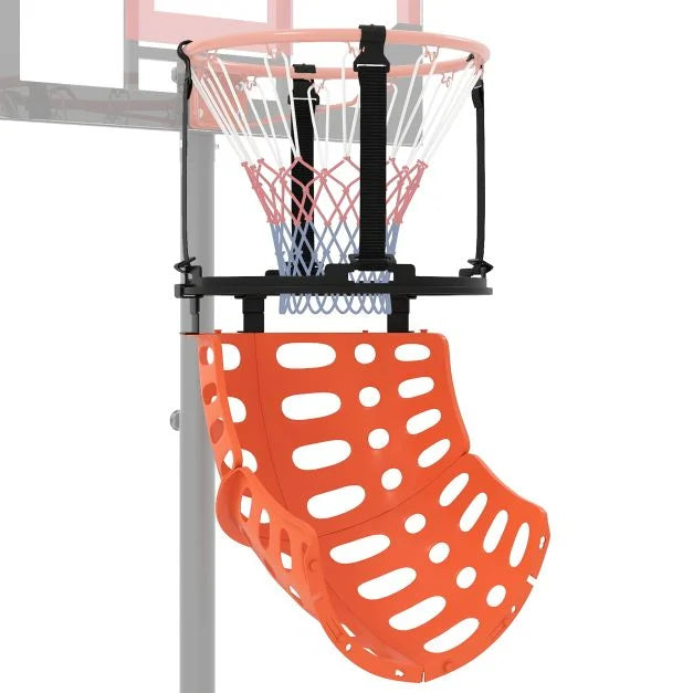 Basketball Rebounder 360° Rotation with 4 Easy-Install Hooks