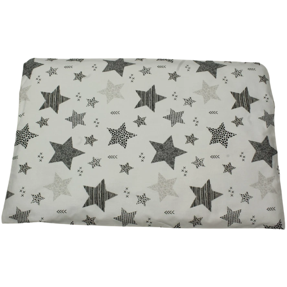 Baby Pillowcase 40x60cm 100% Cotton Zipped Pillow Cover Jungle Floral Print