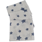 3 Pack Xl Large Printed Muslin Squares for Babies, Reusable 100% Cotton Nappy Cloths