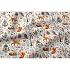 2x Fitted Sheets Compatible with Babylo You & Me Bedside Crib Stars Animals