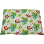 Baby Pillowcase 40x60cm 100% Cotton Zipped Pillow Cover Jungle Floral Print