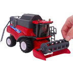 Toyland 26cm 1:32 Scale Red Combine Harvester Friction Farm Toy Vehicle 3+