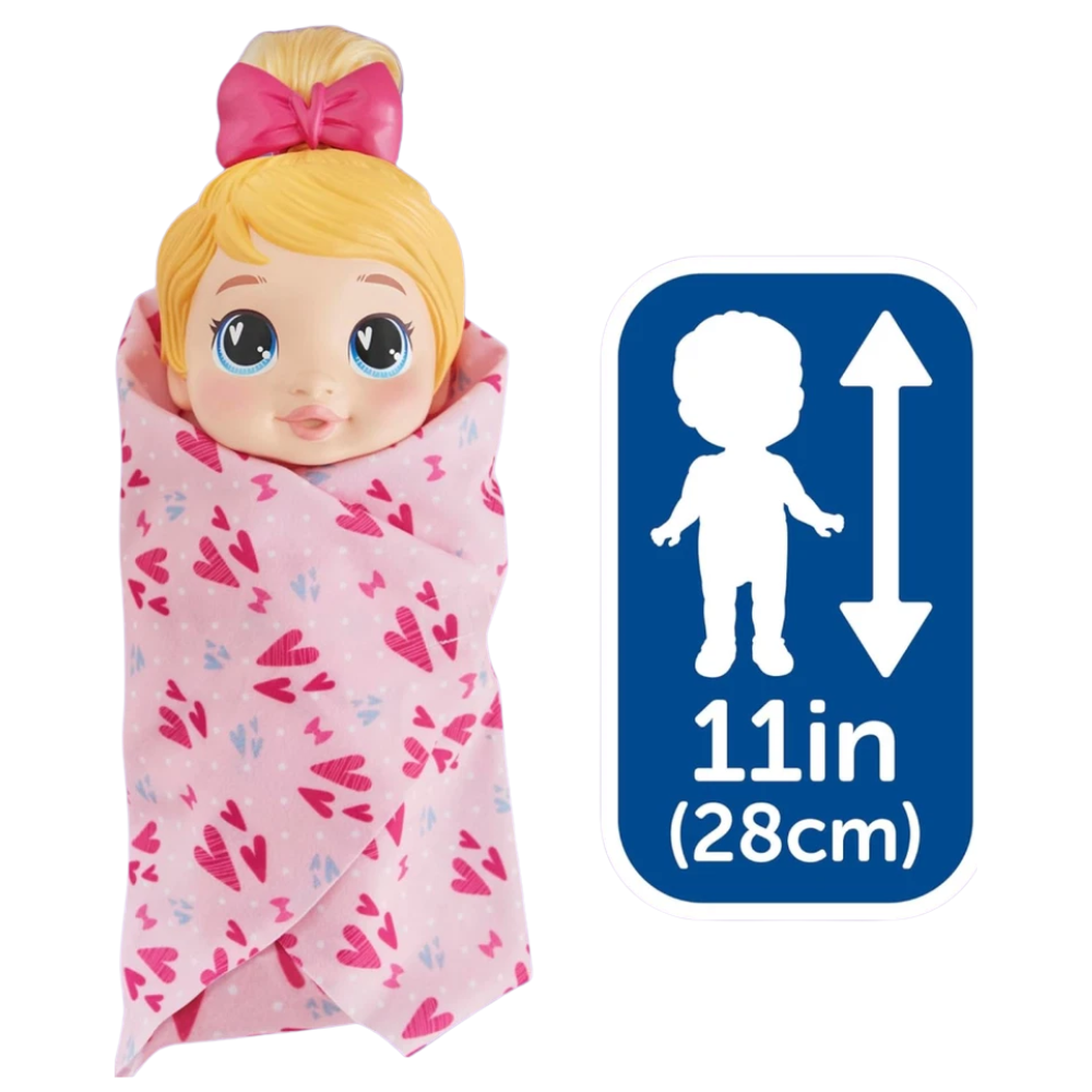 Baby Alive Harper Hugs Shampoo Snuggle Doll 11 Inch Bath Time Interactive Baby Toy F9119