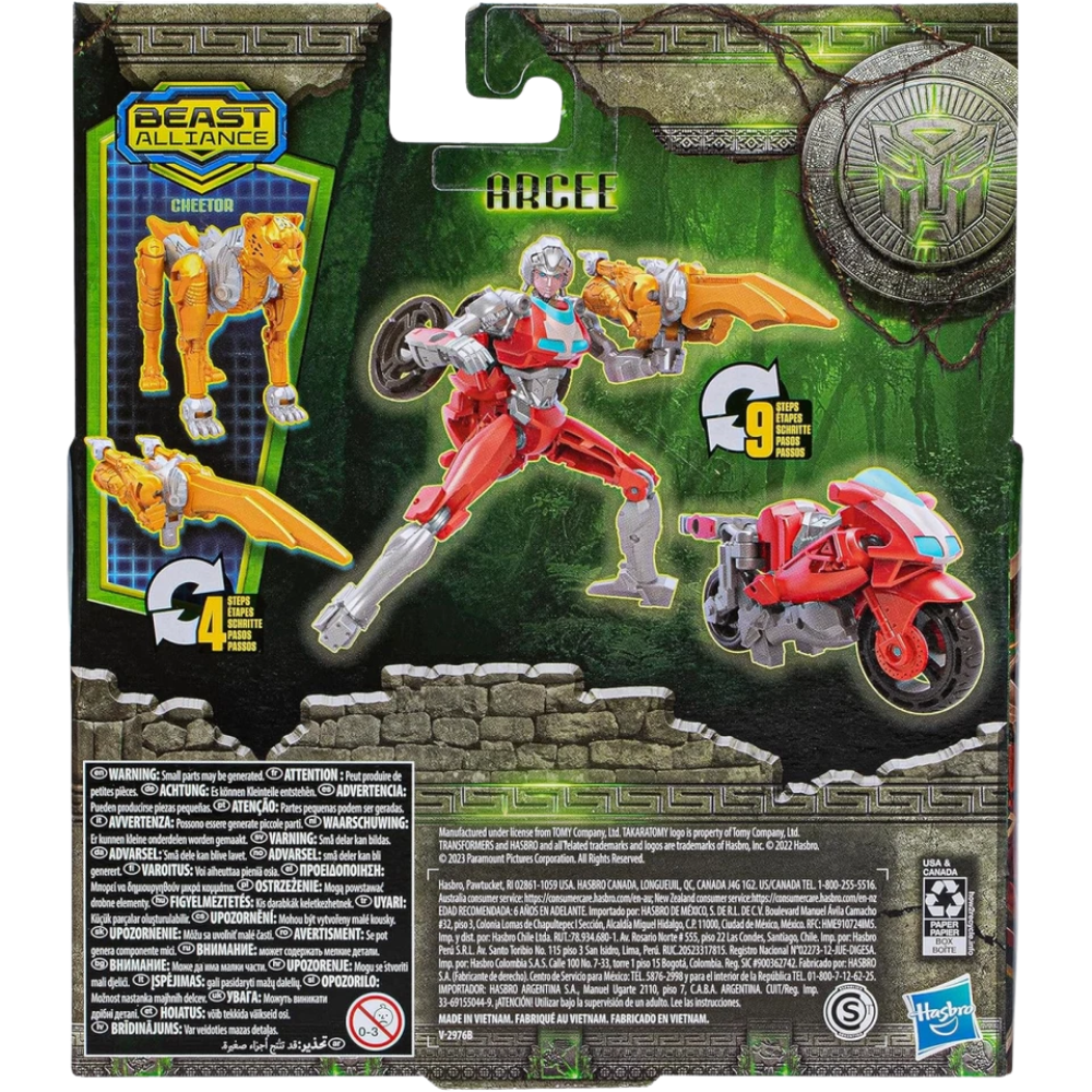 Transformers Rise of the Beasts Alliance Weaponizers 5-Inch Transforming Action Figure Toy