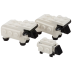 LEGO Sheep & Lamb with Grass Set of 3 Farm Field City Accessories
