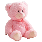 Pink Teddy Bear Plush Toy 28cm Stuffed Animal Cuddly Gift for Baby Girls Boys 11 Inch Toy