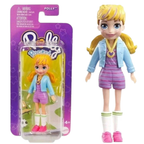 Polly Pocket Accessories Doll Set 9 Cm Trendy Outfit & Mini Dolls Mattel Toy