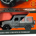 Matchbox 2024 Mercedes-Benz G580 Grey SUV 1:60–1:64 Scale Diecast Model Toy