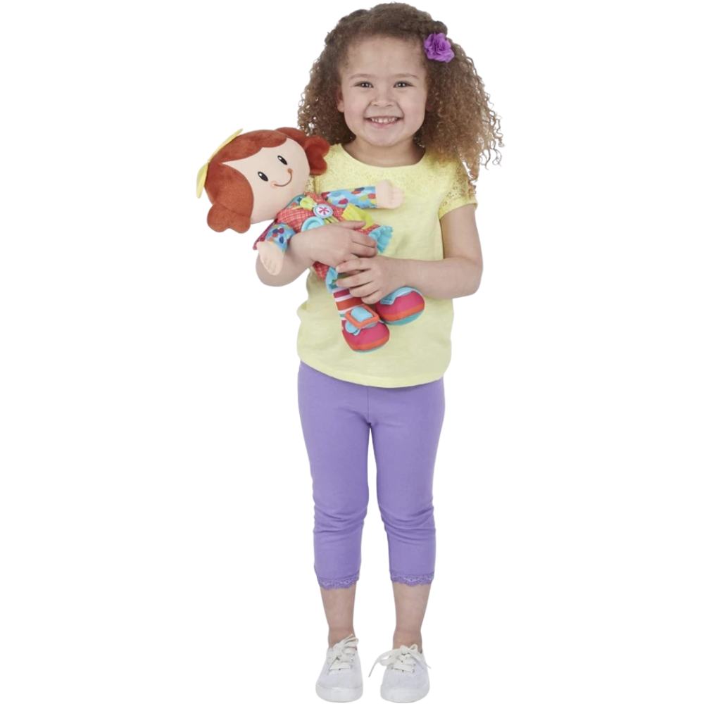 Playskool Classic Dressy Bessy Plush Toy for Toddlers Girls Dressing Skills 2+