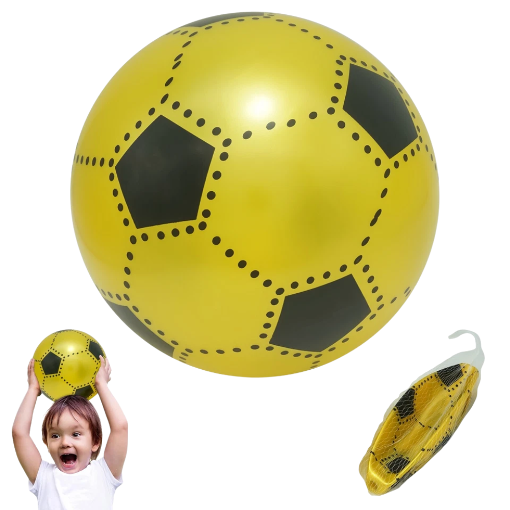 Inflatable PVC Football Soccer Ball Kids Outdoor Game Toy