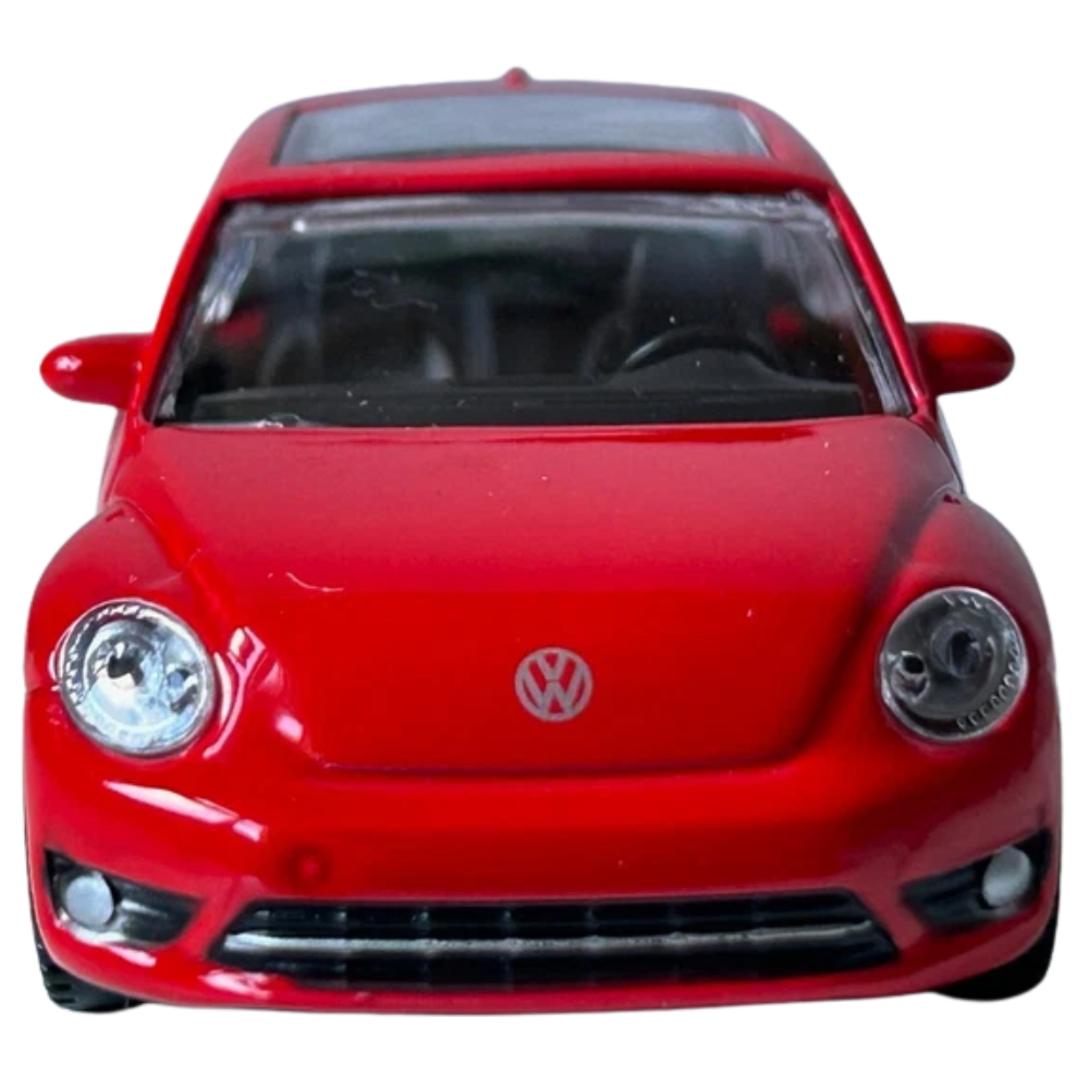 Rastar Volkswagen Beetle Diecast Model Car Classic German Vehicle Toy Red