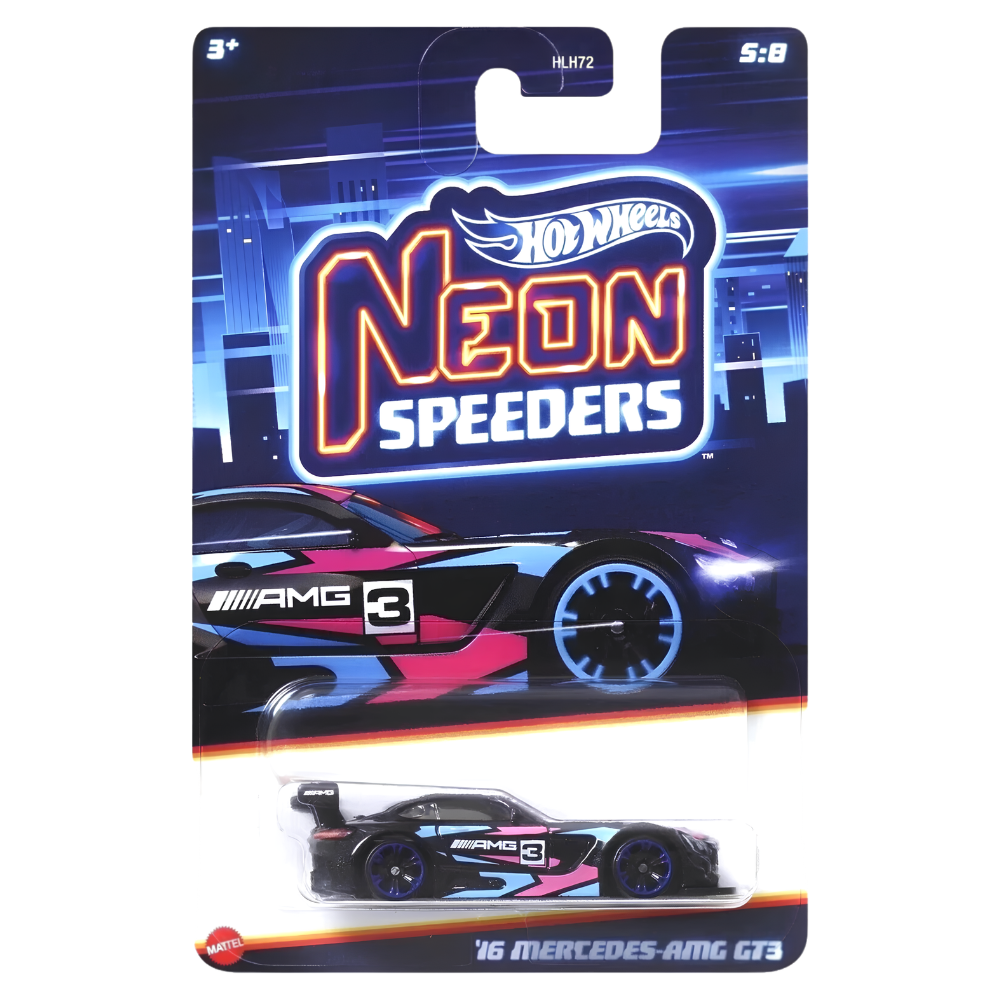 Hot Wheels Neon Speeders Cars 1:64 Scale Choose Model Mattel 2024 Collection