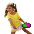Toss and Catch Ball Game Set Kids Outdoor Garden Beach Activity with Sticky Paddles