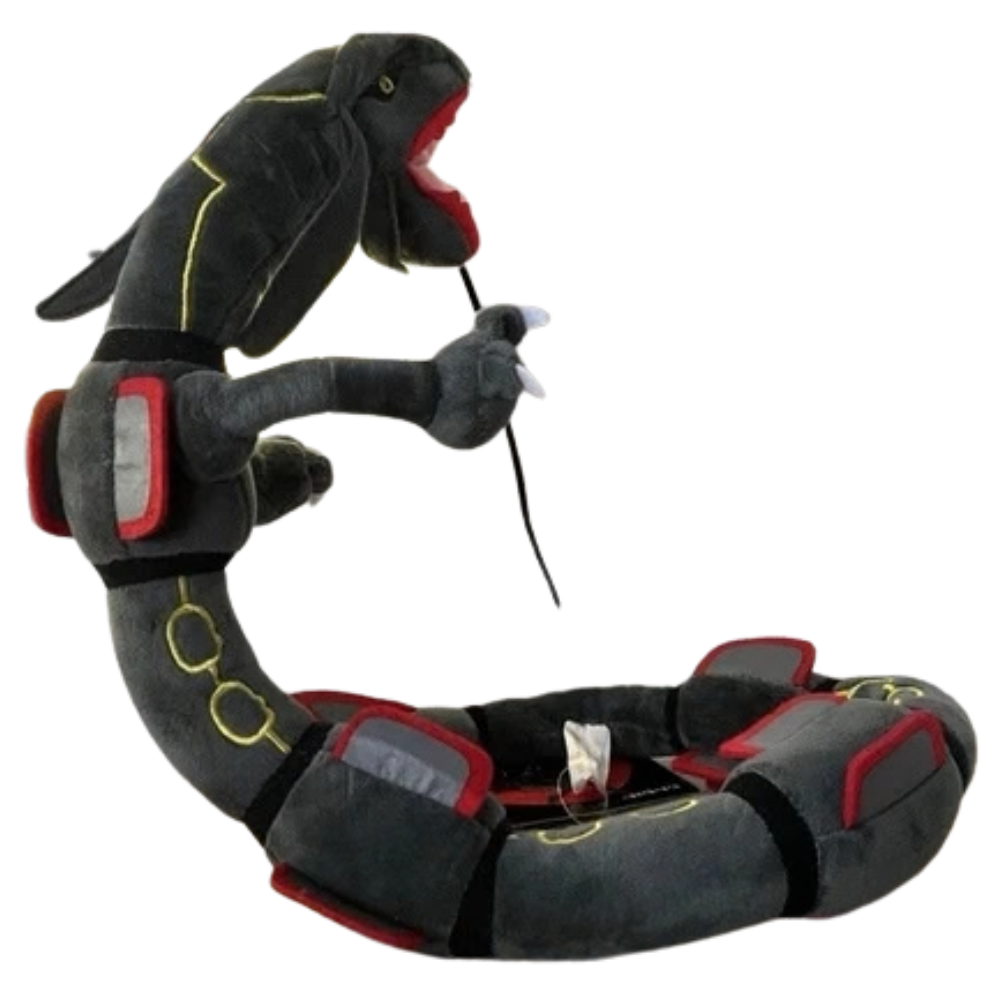 Pokémon Shiny Rayquaza Plush Soft Toy 70cm Bendable Posable Dragon Teddy Gift
