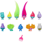Trolls Band Together Mineez Series 1 Brozone Friends 11 Figure Collectible Toy Performance Pack