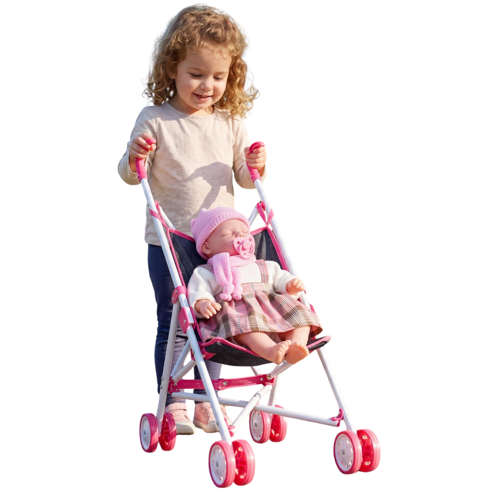 BiBi Doll 18" Soft Body Interactive Baby Doll or 2-Pack Doll Clothes Set Choose