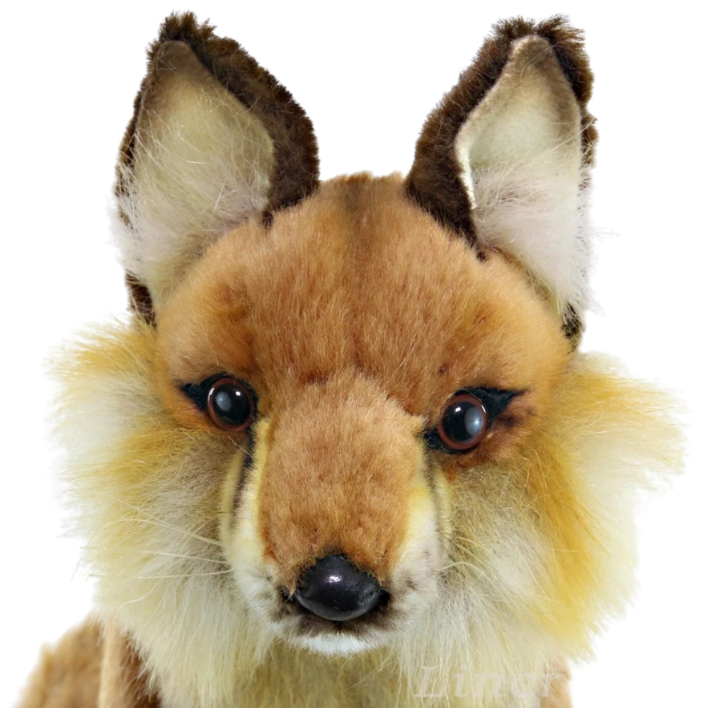 Hansa 27cm Red Fox Plush Soft Toy Wild Animal Teddy Gift 6098 for Nature Lovers Cute Cuddly