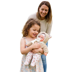 Bibi Doll Bella Bear 18 Inch Baby Doll Girl Soft Body Beige Coat Dummy Sounds Toy Gift 3yr