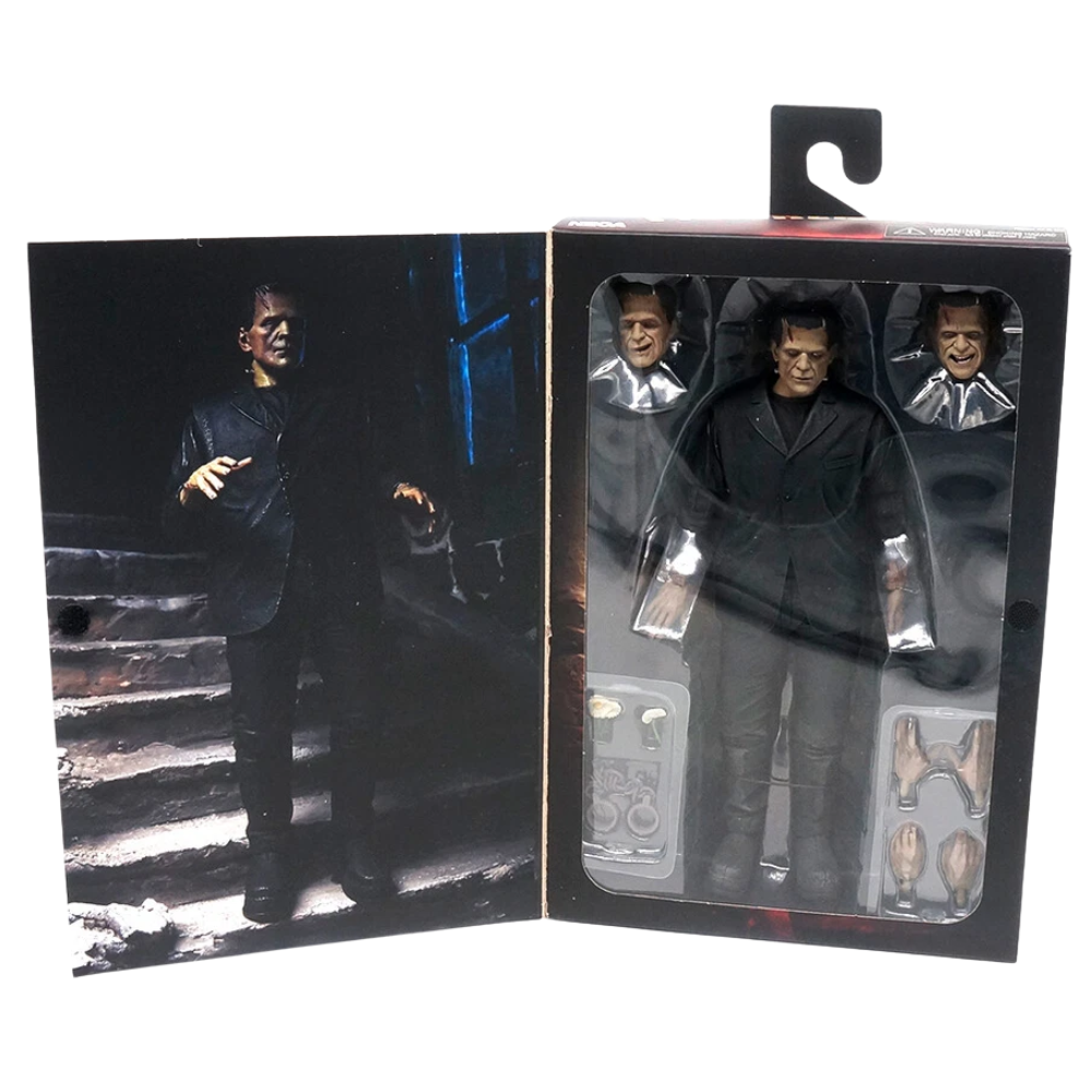 NECA Universal Monsters Frankenstein's Action Figure Model Scebes Toy Doll