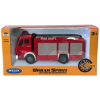 Welly Fire Brigade Dept. 637 Urban Fire Truck 1:43–1:60 Scale Diecast Model Toy