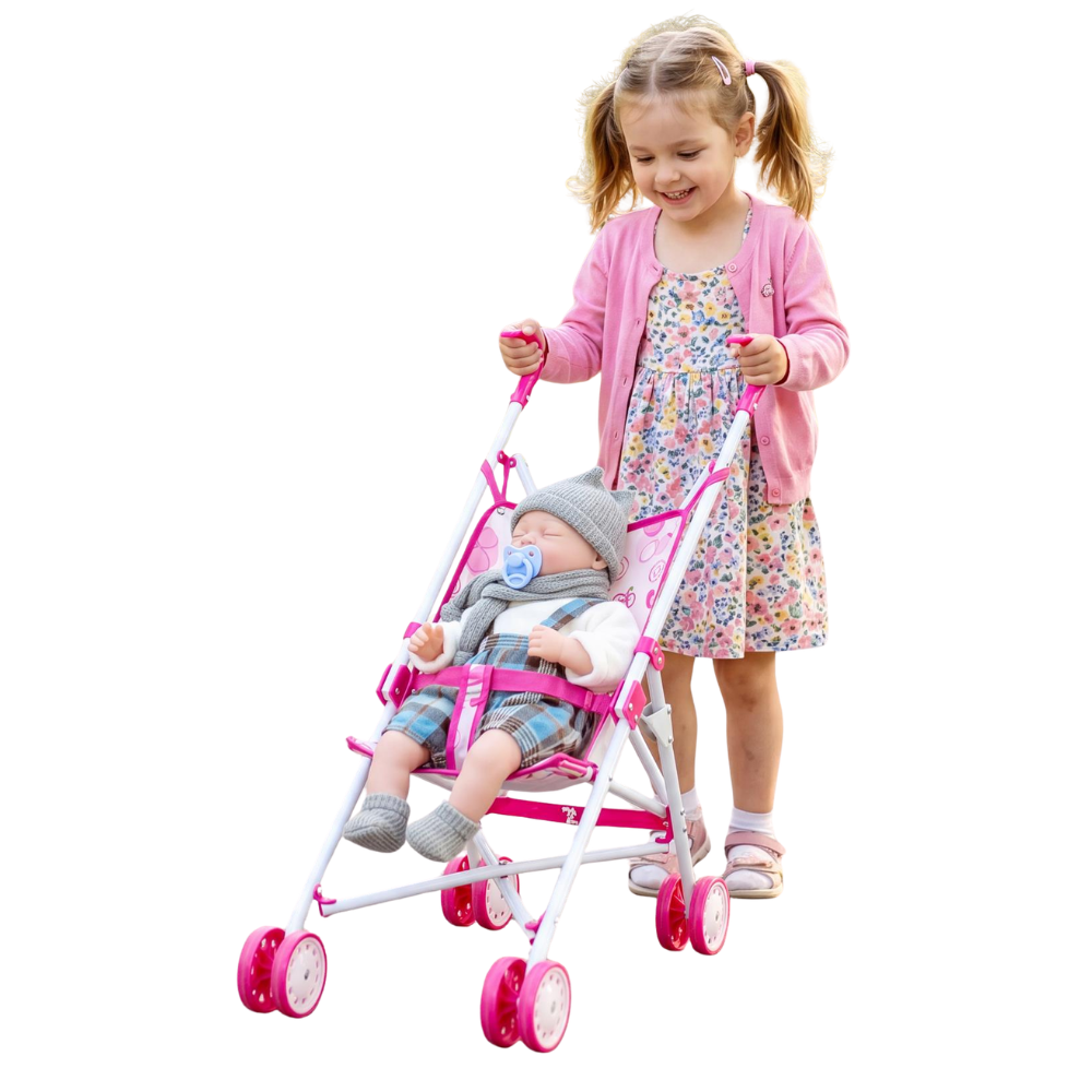 BiBi Doll 18" Soft Body Interactive Baby Doll or 2-Pack Doll Clothes Set Choose