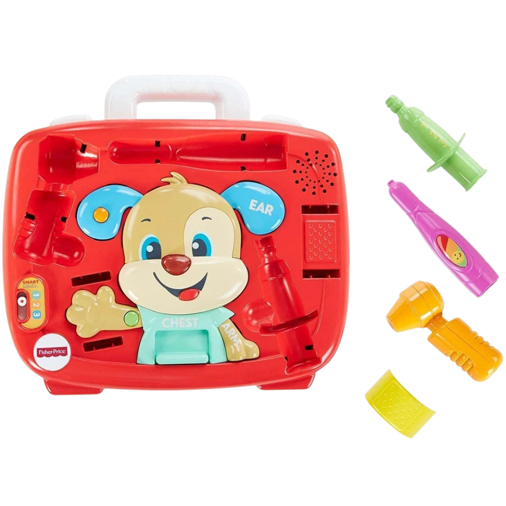 Fisher-Price Laugh & Learn Puppy's Check-Up Kit Fth19 Interactive Pretend Play Toy Set