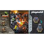 Playmobil Dino Rise 70627 Triceratops Battle Legendary Stones 40pc Action Set 5+