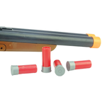 Toyland 47cm Double Barrel Shotgun Toy With Sound Effects, Ejecting Shells & Wild West Accessories