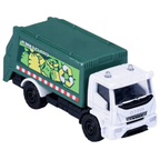 Majorette Iveco Eurocargo Garbage Lorry Truck Diecast Model Toy Green Collectible Vehicle