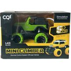 Mini Climber Racing Car Remote Control Toy 1:43 Scale Rc Vehicle Gift for Kids and Children