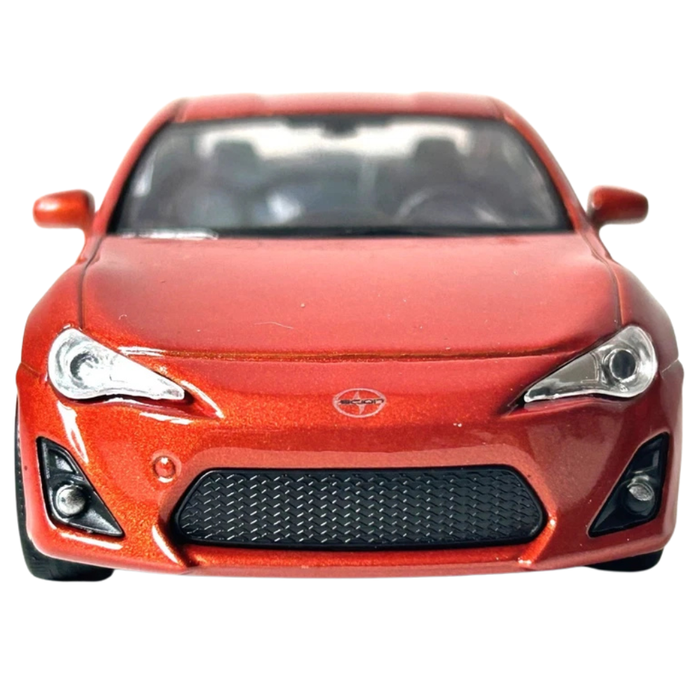 Welly Scion Fr-S Orange Diecast Japanese Sports Car Model Toy 1:34-1:39 Scale Collectible