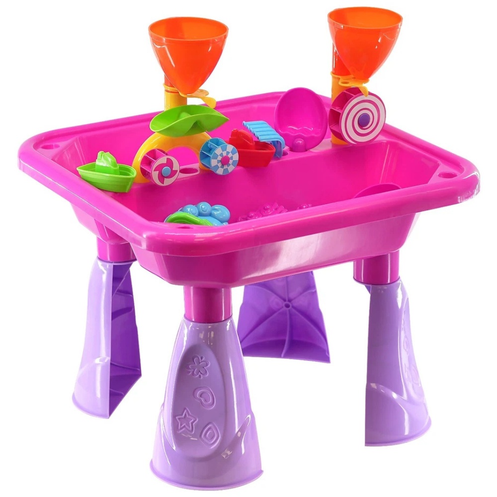Kids Sand and Water Table Garden Sandpit Play Set with Accessories