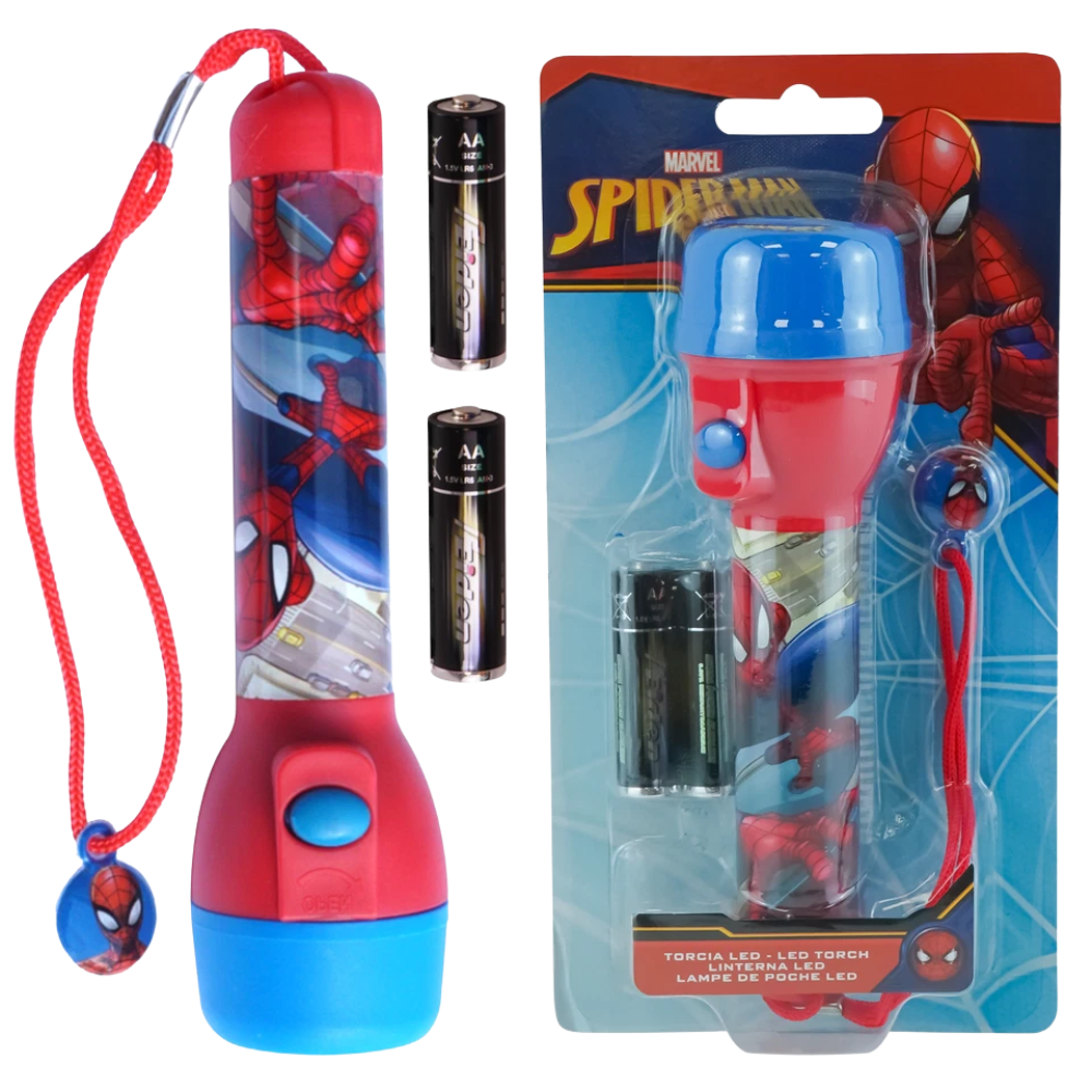 16cm Kids LED Flashlight Torch Long Range Searchlight