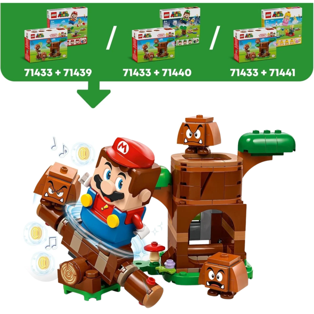 LEGO Super Mario Goombas Playground Toy Playset Nintendo 71433 Building Set
