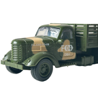 Military Army Transporter Lorry Truck Diecast Model Toy with Moving Parts 1:64 Scale