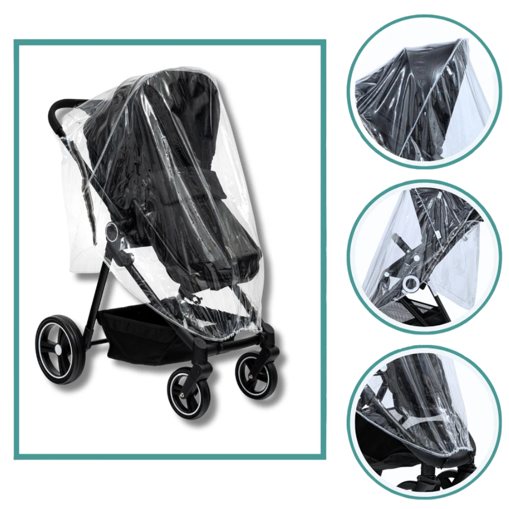 Pushchair Raincover Compatible with Joie Strollers All Models Baby Pram Weather Protection