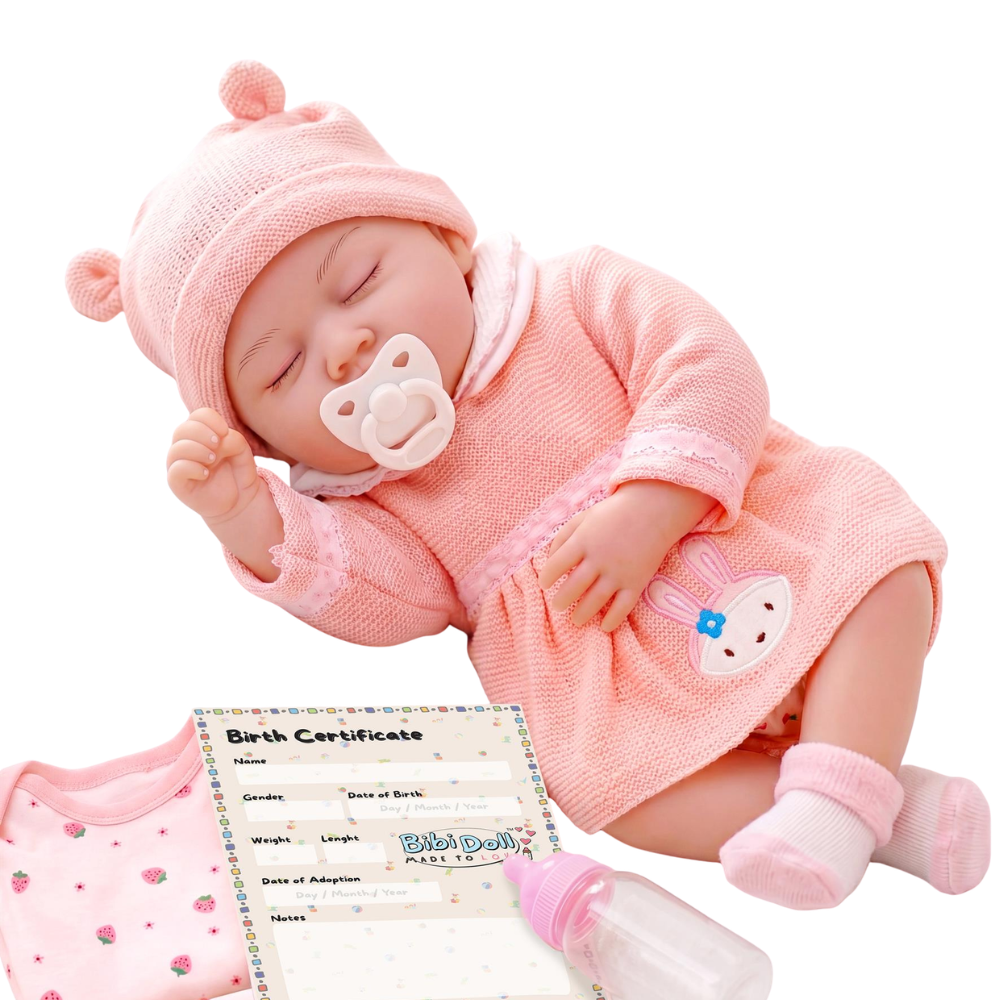 20" Reborn Baby Doll or 2-Piece Doll Clothes Set BiBi Doll Choose Your Option
