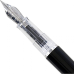 Waterman Kultur Black Fountain Pen Fine Nib Blue Ink Refillable Writing Gift Set